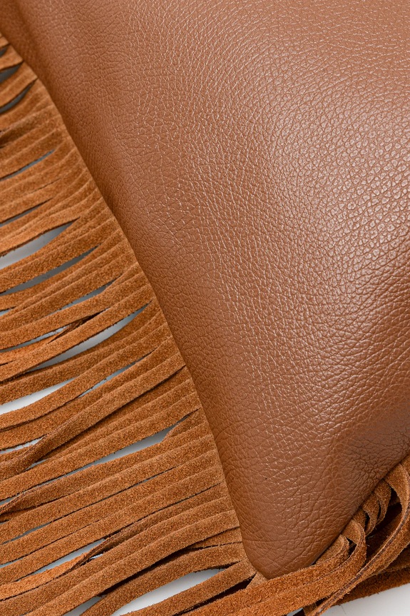 Answear.LAB torebka skórzana brązowy MBP105HG2.iak