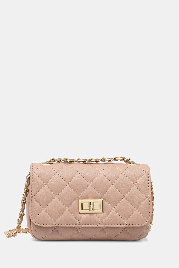 Answear.LAB crossbody kabelka dámska kožená ružová 0067.hak