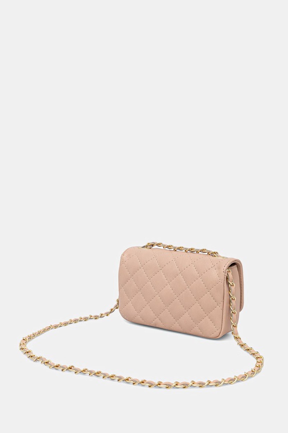Doplnky Answear.LAB crossbody kabelka dámska kožená 0067.hak ružová