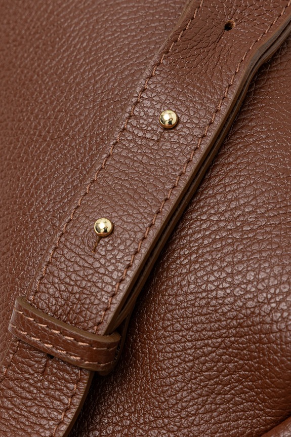 Answear.LAB torebka skórzana brązowy 242215-1.hak