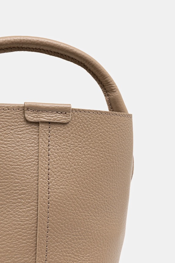 Δερμάτινη τσάντα Answear.LAB καφέ 1227.hak