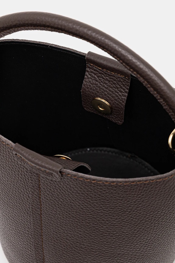 Δερμάτινη τσάντα Answear.LAB 1227.hak καφέ