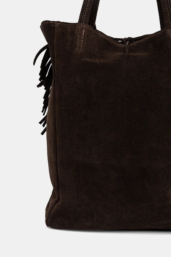 Dodaci Torba od brušene kože Answear.LAB 915.hak smeđa