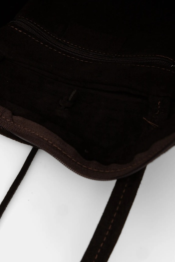 Torba od brušene kože Answear.LAB 915.hak smeđa