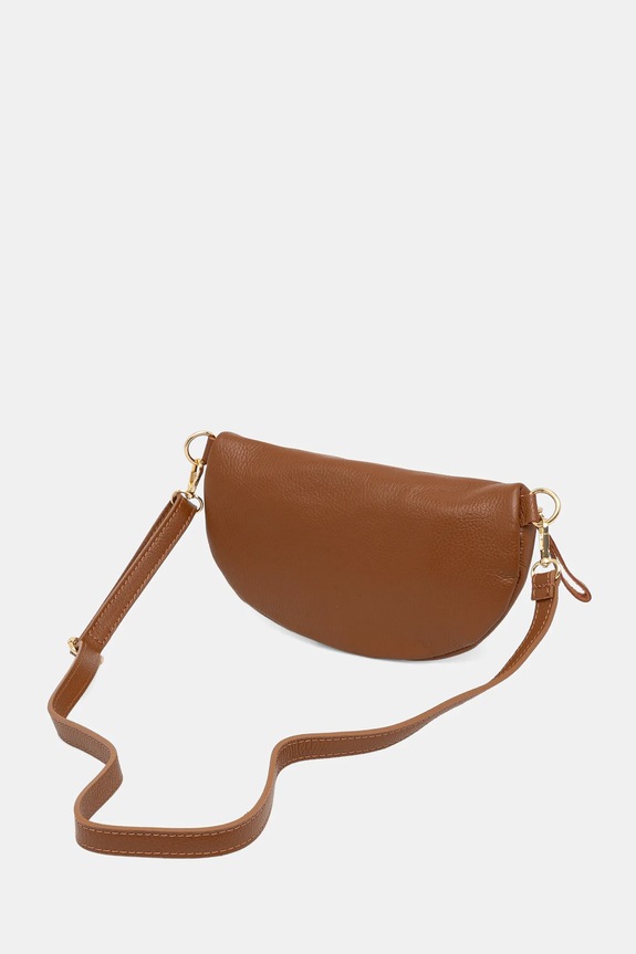 Accesorii Answear.LAB borseta de piele 857.hak maro