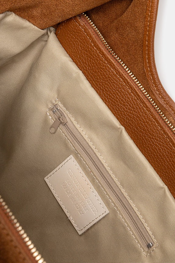 Answear.LAB torebka shopper damska zamszowa MBP075SG3.iak brązowy