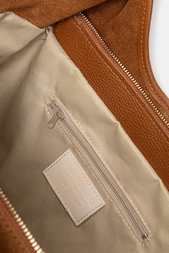 Answear.LAB torebka shopper damska zamszowa MBP075SG3.iak brązowy
