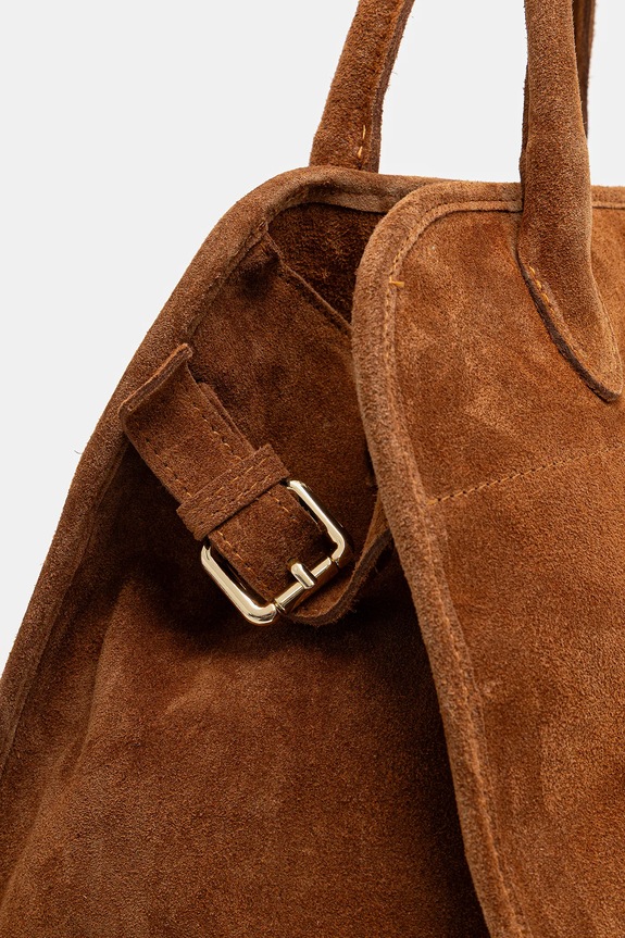 Answear.LAB velúr táska barna B9989.ijk