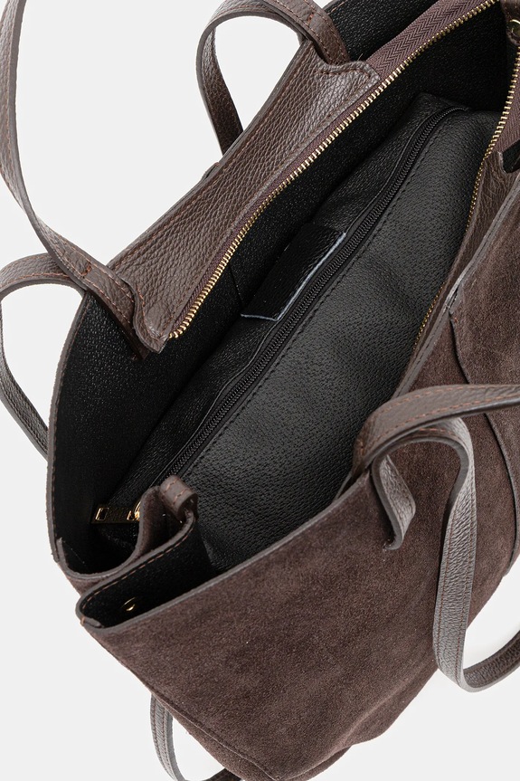 Answear.LAB torebka shopper damska skórzana C00003-G.ISR