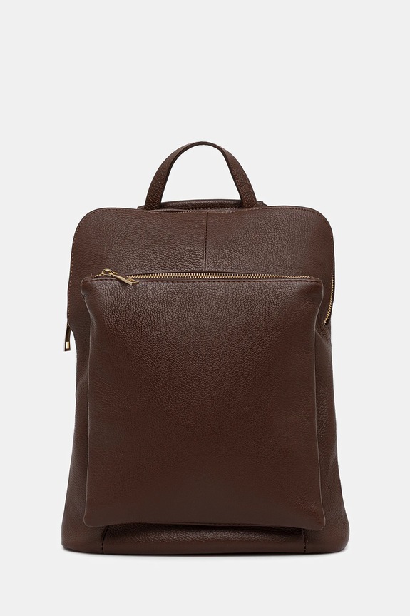 Answear.LAB rucsac de damă de piele uni maro 479.hak