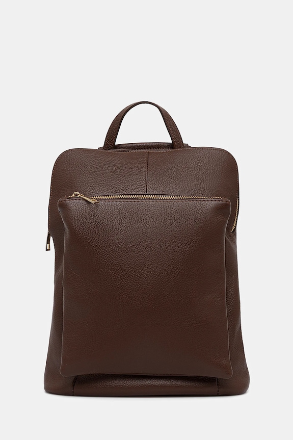 Answear.LAB rucsac de damă de piele uni maro 479.hak