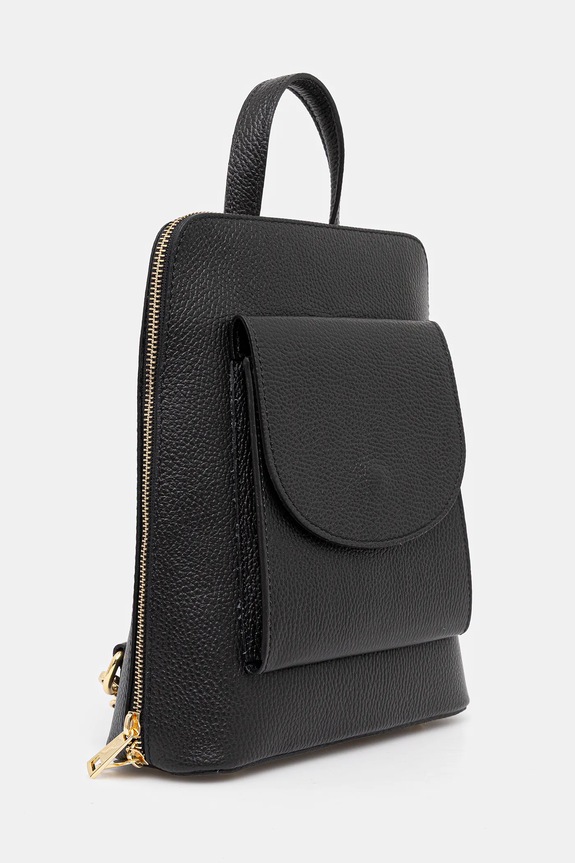 Usnjen nahrbtnik Answear.LAB 1212.ijk črna WS26