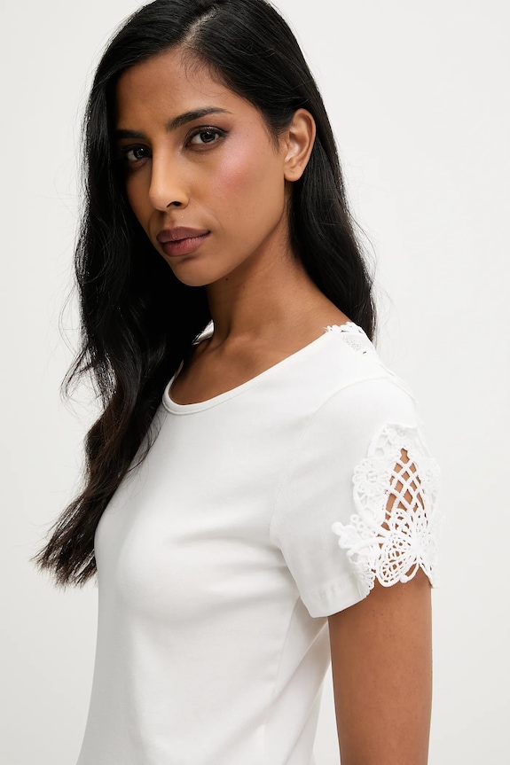 Answear.LAB t-shirt fehér ZA0067