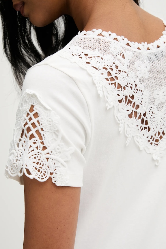 Answear.LAB t-shirt ZA0067 fehér