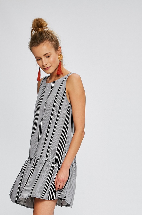 Answear.LAB - Overál Stripes Vibes fehér WS18.SKD021