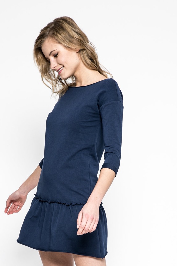 Answear.LAB - Šaty Sporty Fusion WS18.SUD527 tmavomodrá WS18