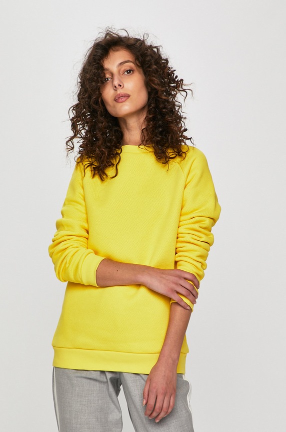 Answear.LAB - Felső Great Escape pamut sárga WS19.BLD015