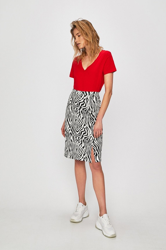 Answear Lab - Top WS19.TSD031 czerwony WS19