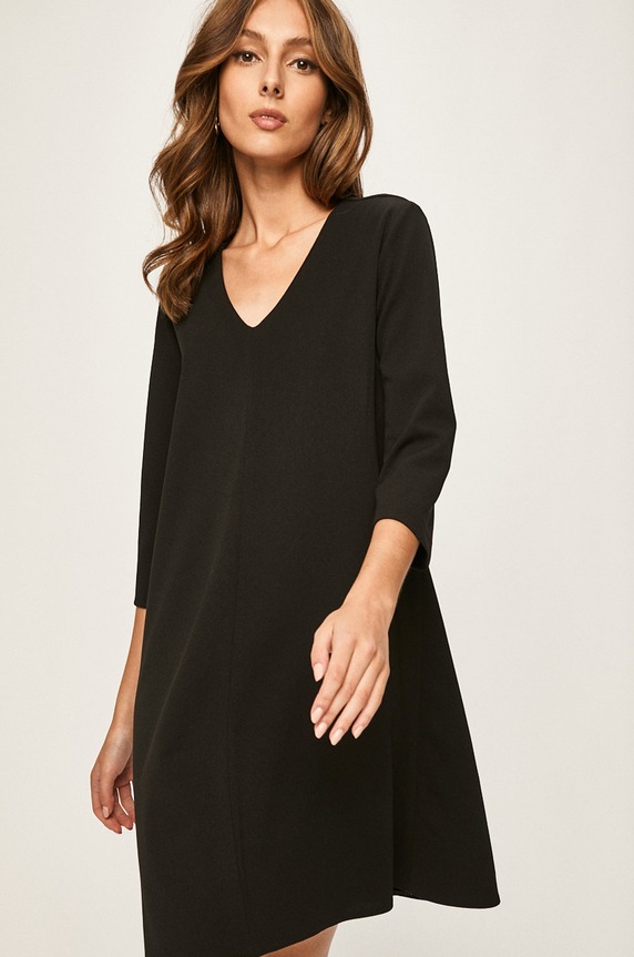 Answear Lab rochie mini negru WS20.SUD004