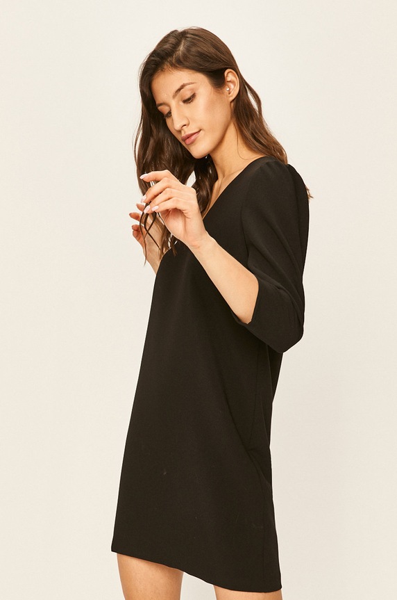 Answear Lab rochie WS20.SUD005 negru WS20