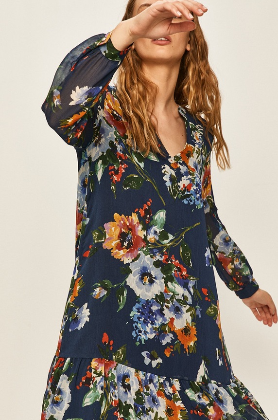 Answear Lab rochie WS20.SUD013 albastru