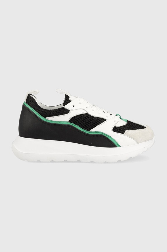 Answear.LAB sneakersy skóra zamszowa biały obd08m.db