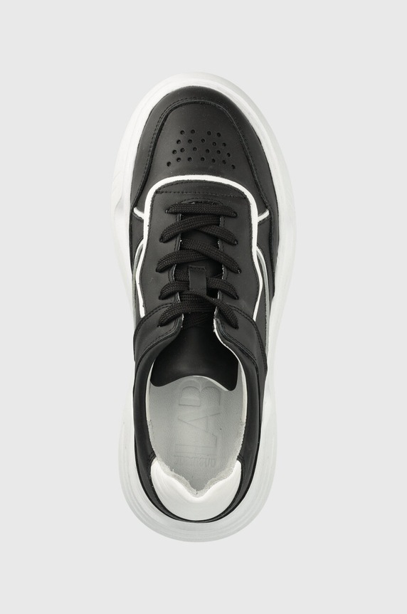 Answear.LAB sneakersy skórzane czarny obd08p.db