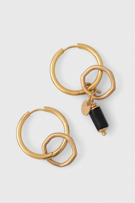 Answear Lab kolczyki srebrne WS24.AKD007 złoty WS24