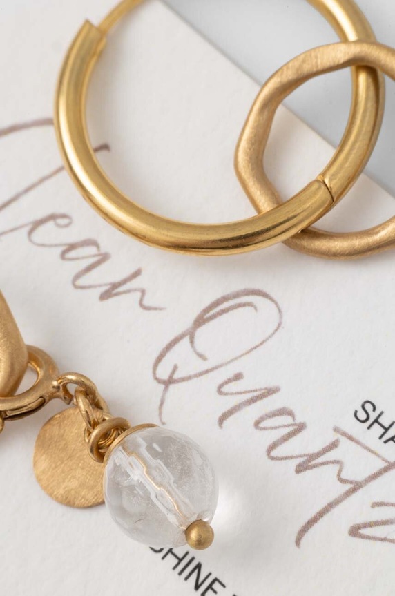 Answear.LAB ezüst fülbevaló WS24.AKD009 arany WS24