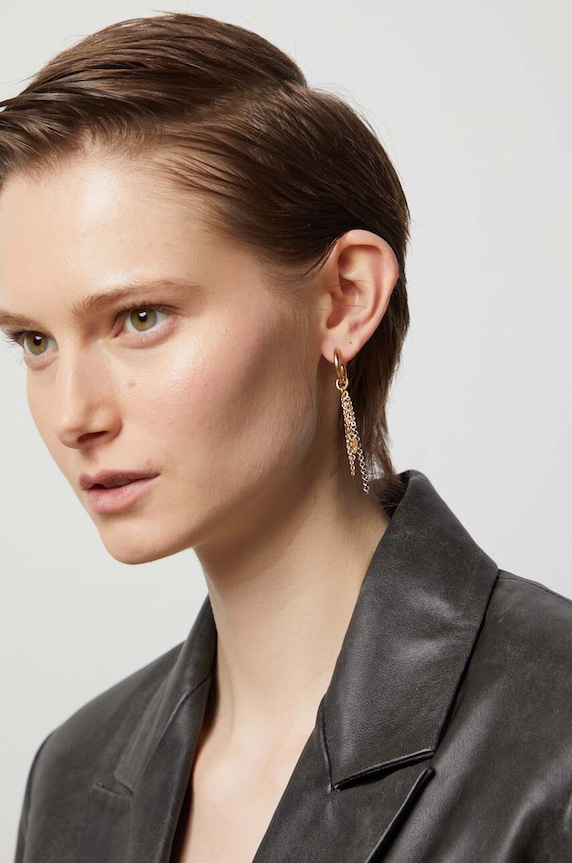 Answear.LAB ezüst fülbevaló arany WS24.AKD00C