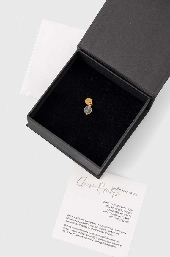 Answear.LAB aranyozott ezüst charms WS24.AKD00E arany WS24