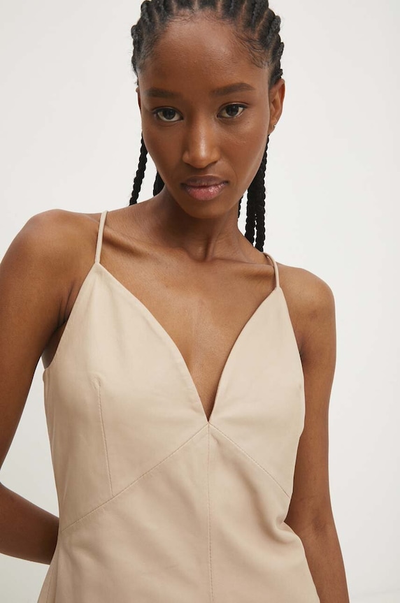 Answear.LAB top skórzany WS24.BDD002