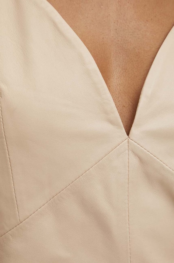 Answear.LAB top skórzany WS24.BDD002