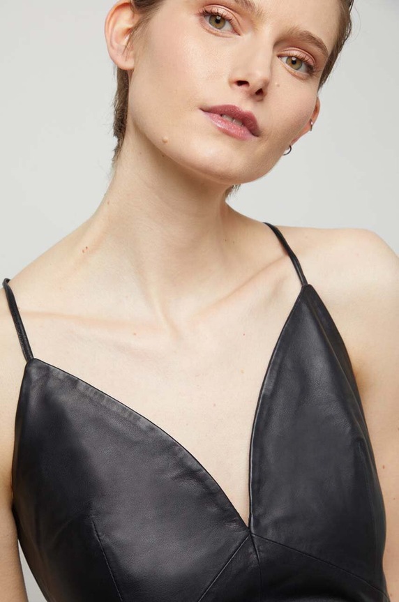 Answear.LAB bőr felső WS24.BDD002 fekete