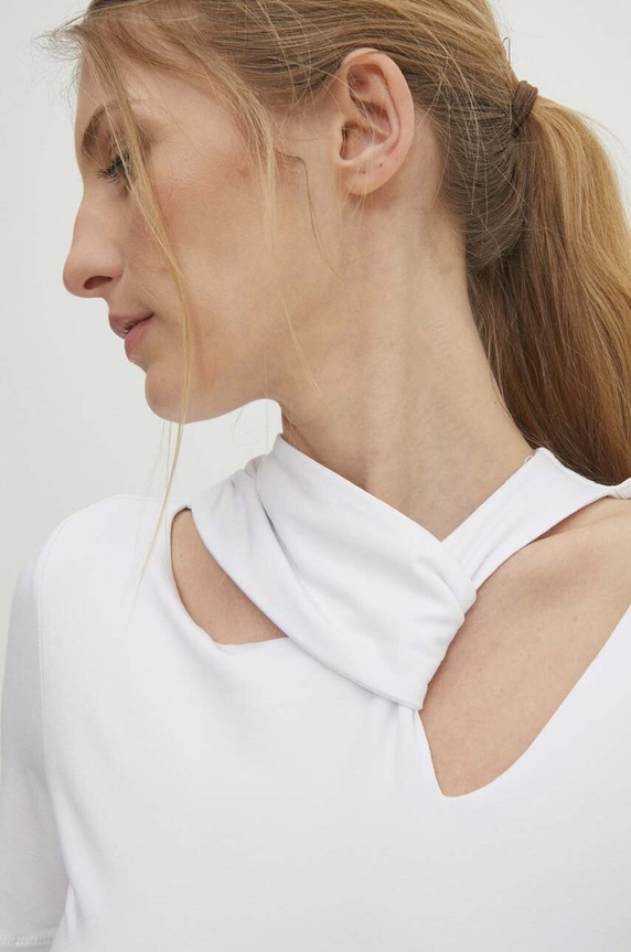 Top Answear.LAB WS24.BDD010 λευκό