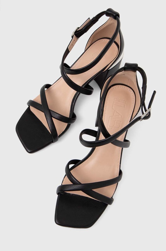 Answear Lab pantofi cu toc negru LT8638.17.1.cdb