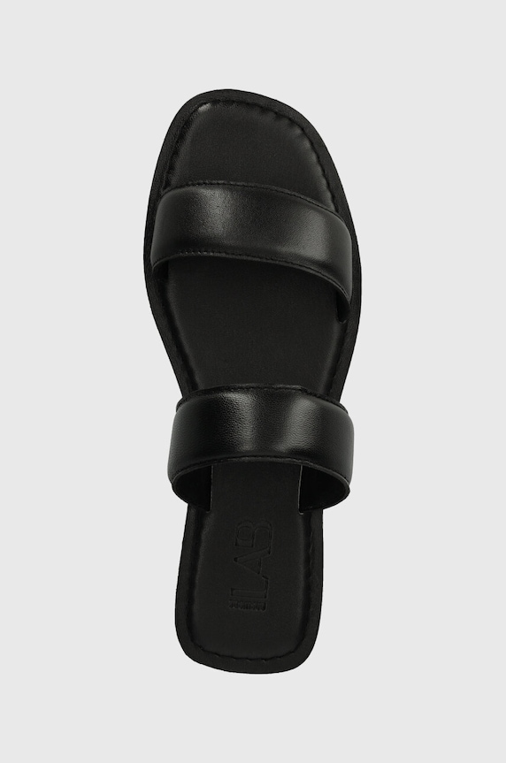 Answear Lab klapki skórzane czarny 2023.725.indb