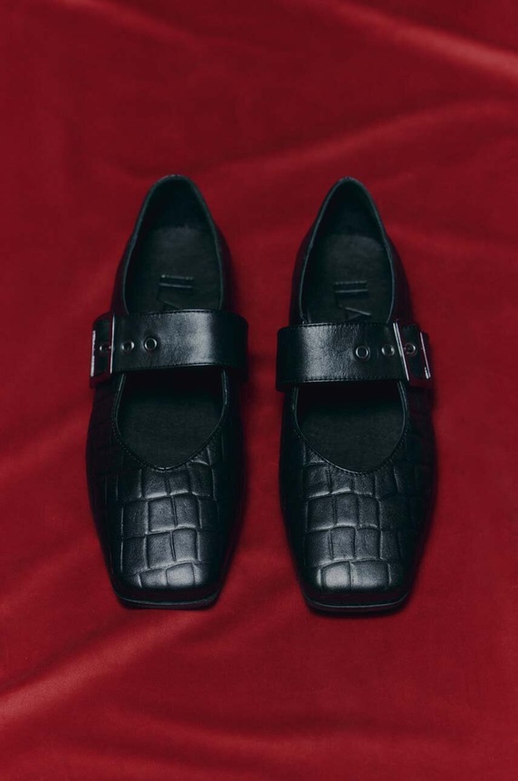 Answear.LAB baleriny skórzane 35.306.indb czarny WS24