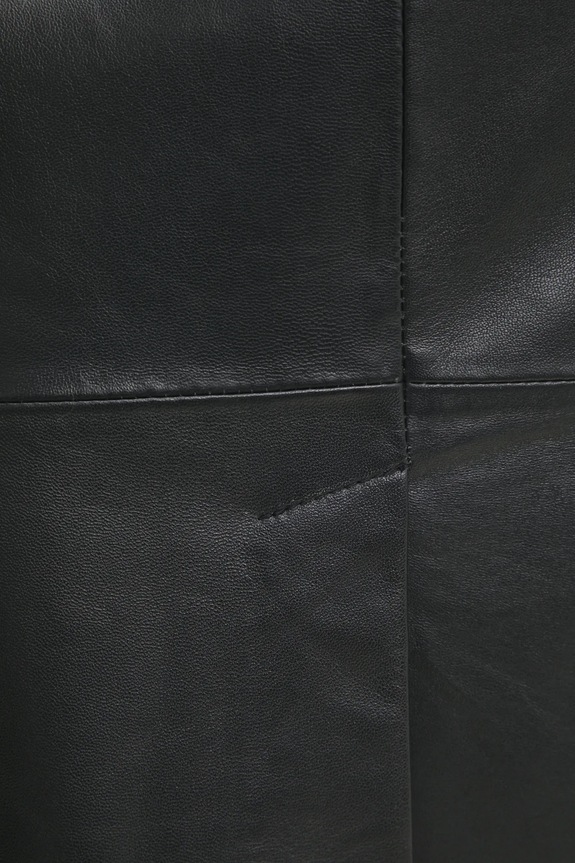 Δερμάτινη φούστα Answear.LAB μαύρο WS24..SDD003