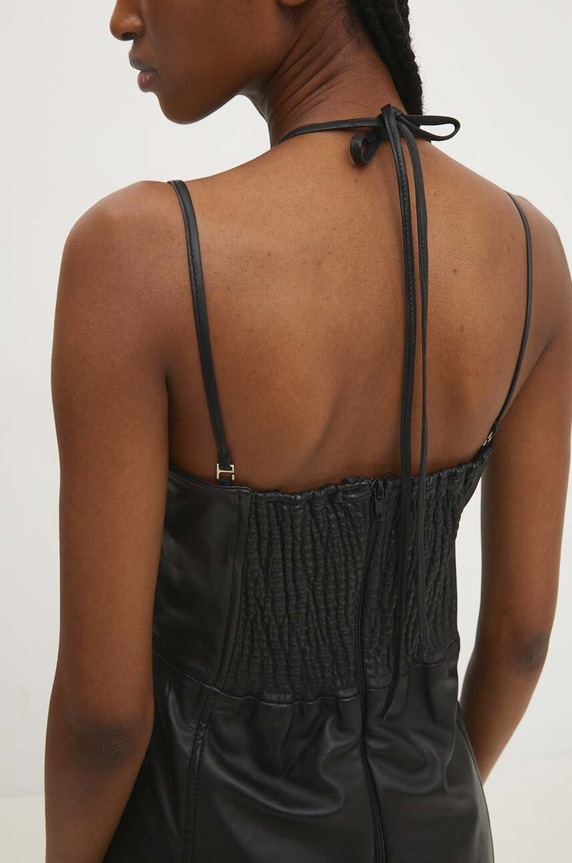 Kožené šaty Answear.LAB WS24.SSD004