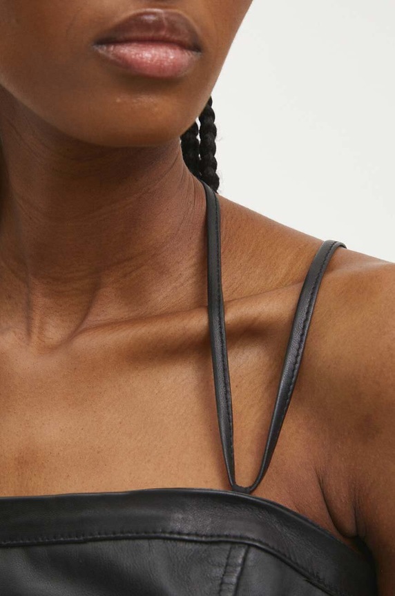 Kožené šaty Answear.LAB WS24.SSD004