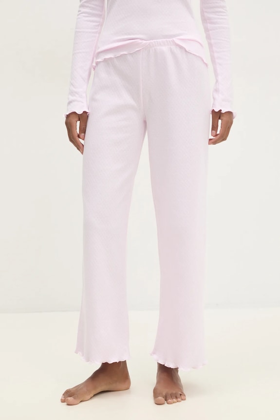 Answear.LAB pigama in lana rosa WS25.BID003