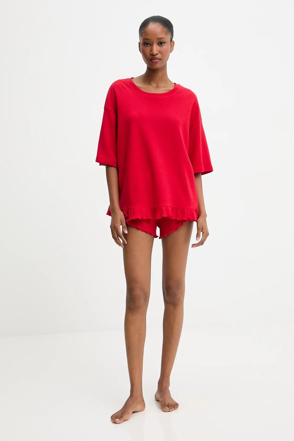 Answear Lab pigiama in lana WS25.BID006 rosso