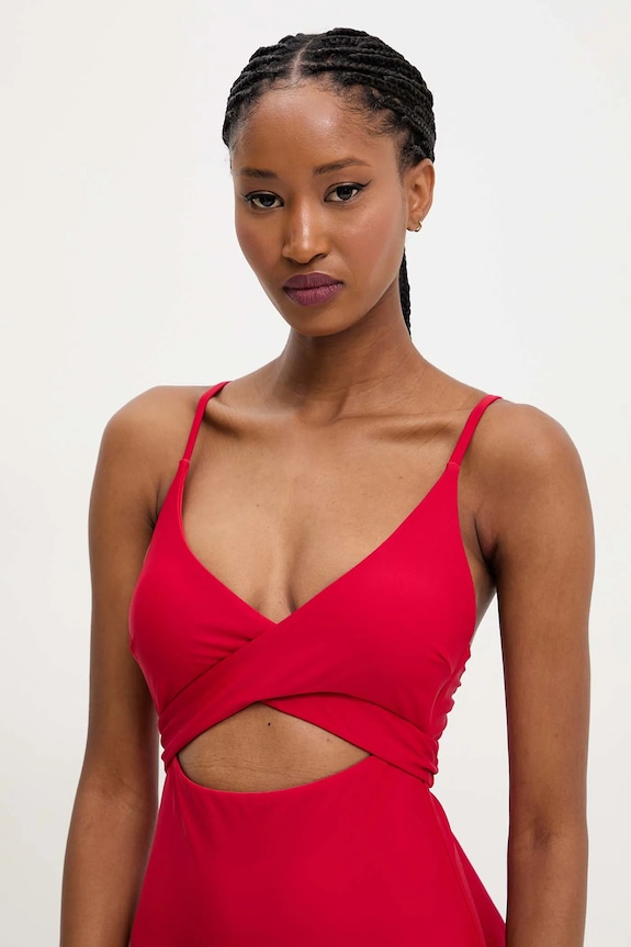 Ruházat Answear.LAB egyrészes fürdőruha hy102c.HY25A.FLK piros