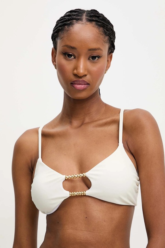 Bikini top Answear.LAB χωρίς μεταλλικές μπανέλες κίτρινο hy116c.81G.flk