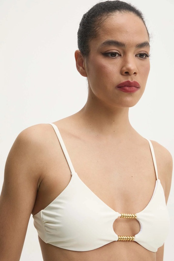 Bikini top Answear.LAB κίτρινο hy116c.81G.flk
