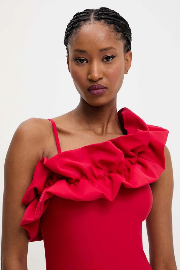 Oblačila Enodelne kopalke Answear.LAB hwd604.hy25a.flk rdeča