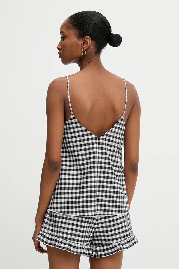 Answear Lab pijama negru WS25.BID01G