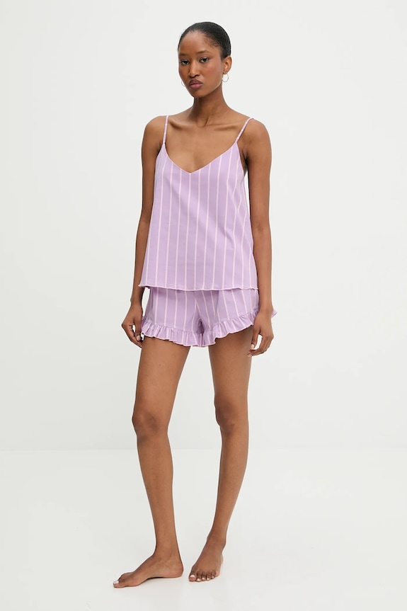 Answear Lab pijama WS25.BID01H violet WS25