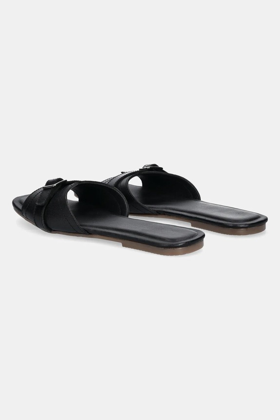 Answear Lab slapi de piele negru 2024.308